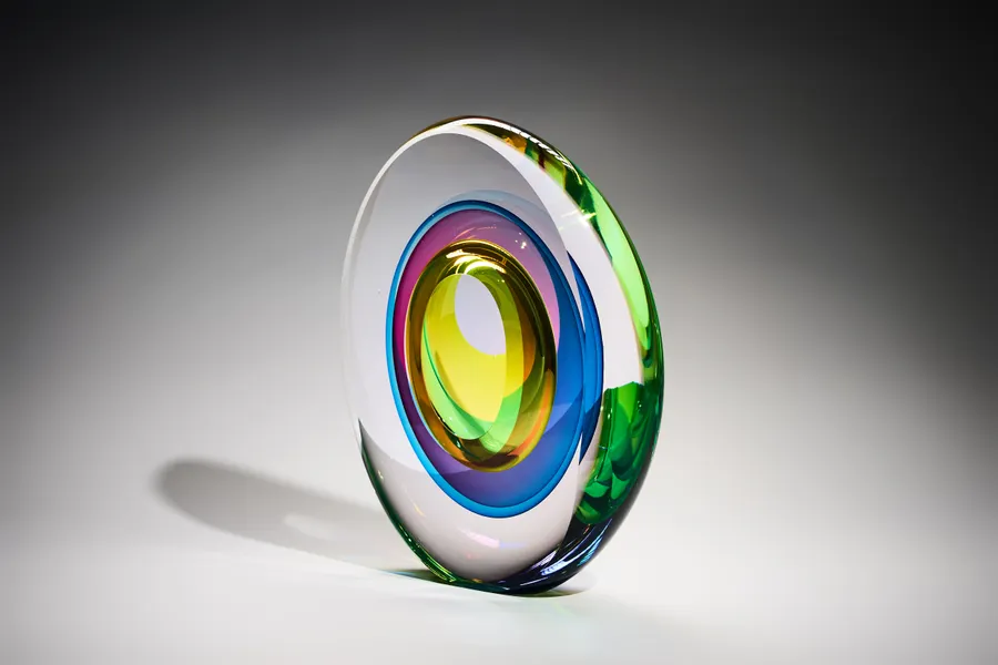 Rainbow sculpture &mdash; Tim Rawlinson