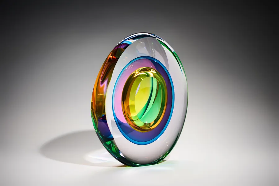 Rainbow sculpture &mdash; Tim Rawlinson